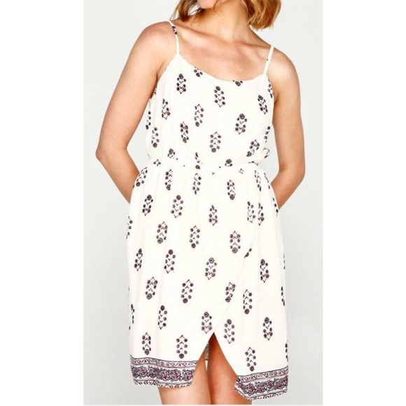 Madewell Sandstar Dress Women's Size 6
Silk Floral Spaghetti Strap White - Picture 2 of 7